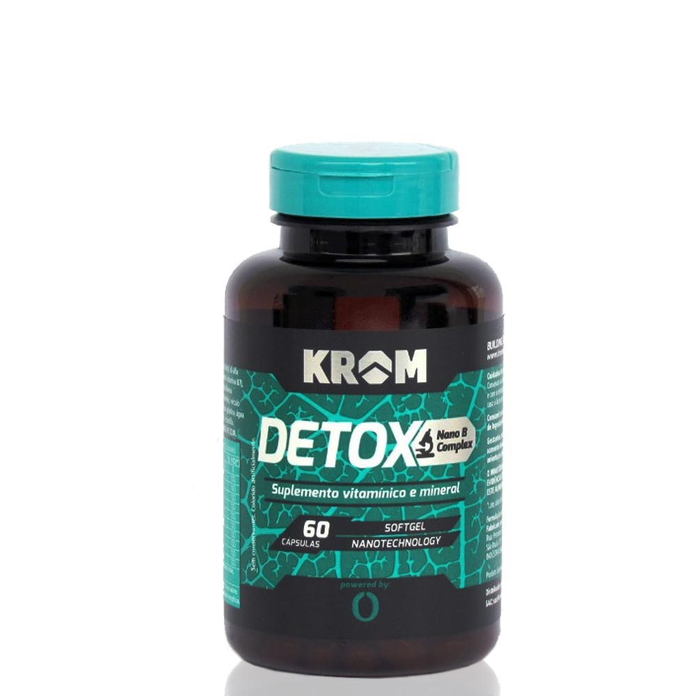B Complex Detox detox nano b complex 60 c 225 psulas krom B Complex Detox detox nano b complex 60 c 225 psulas krom